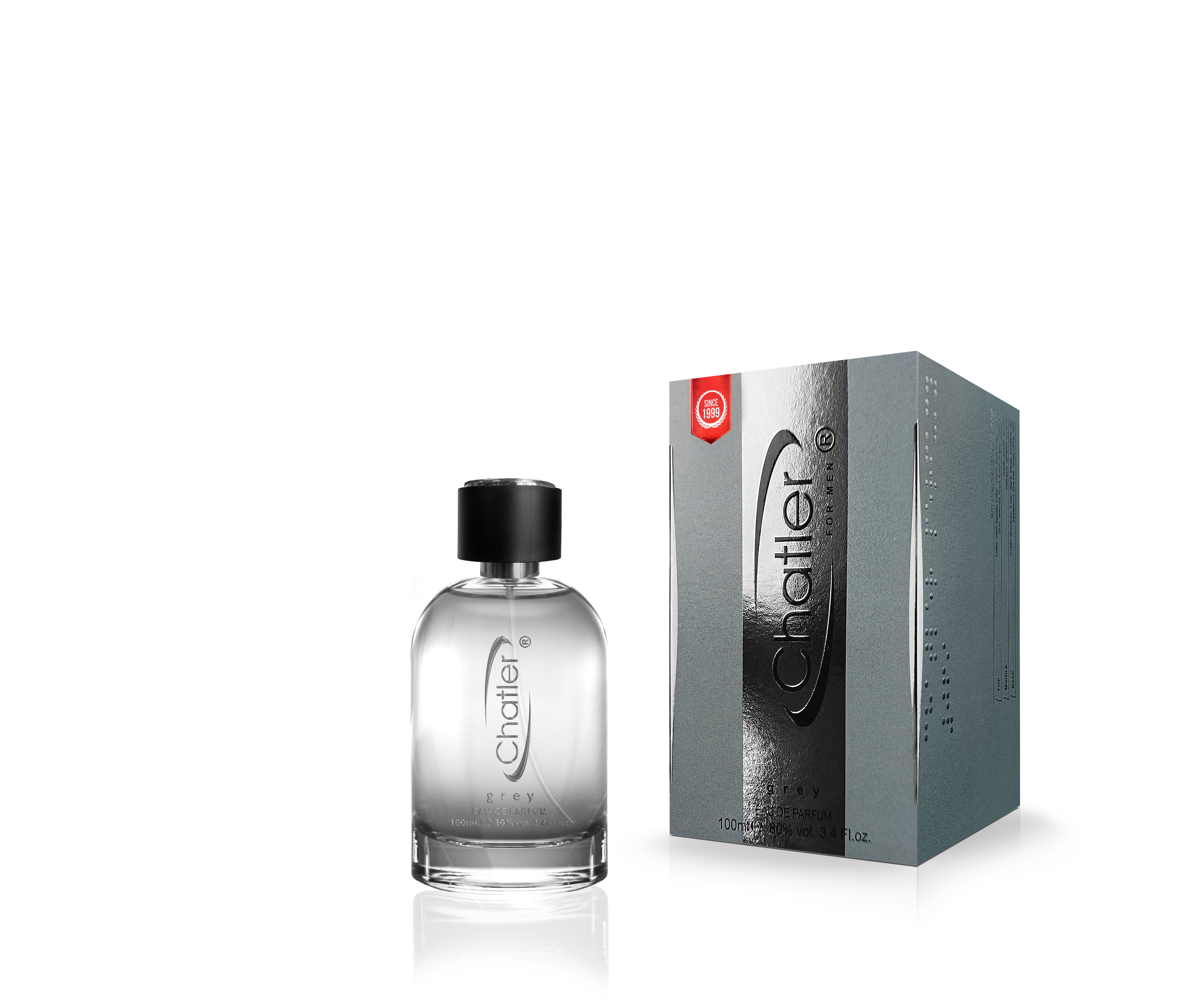 CHATLER  GREY FOR MEN - parfémová voda 100ml 