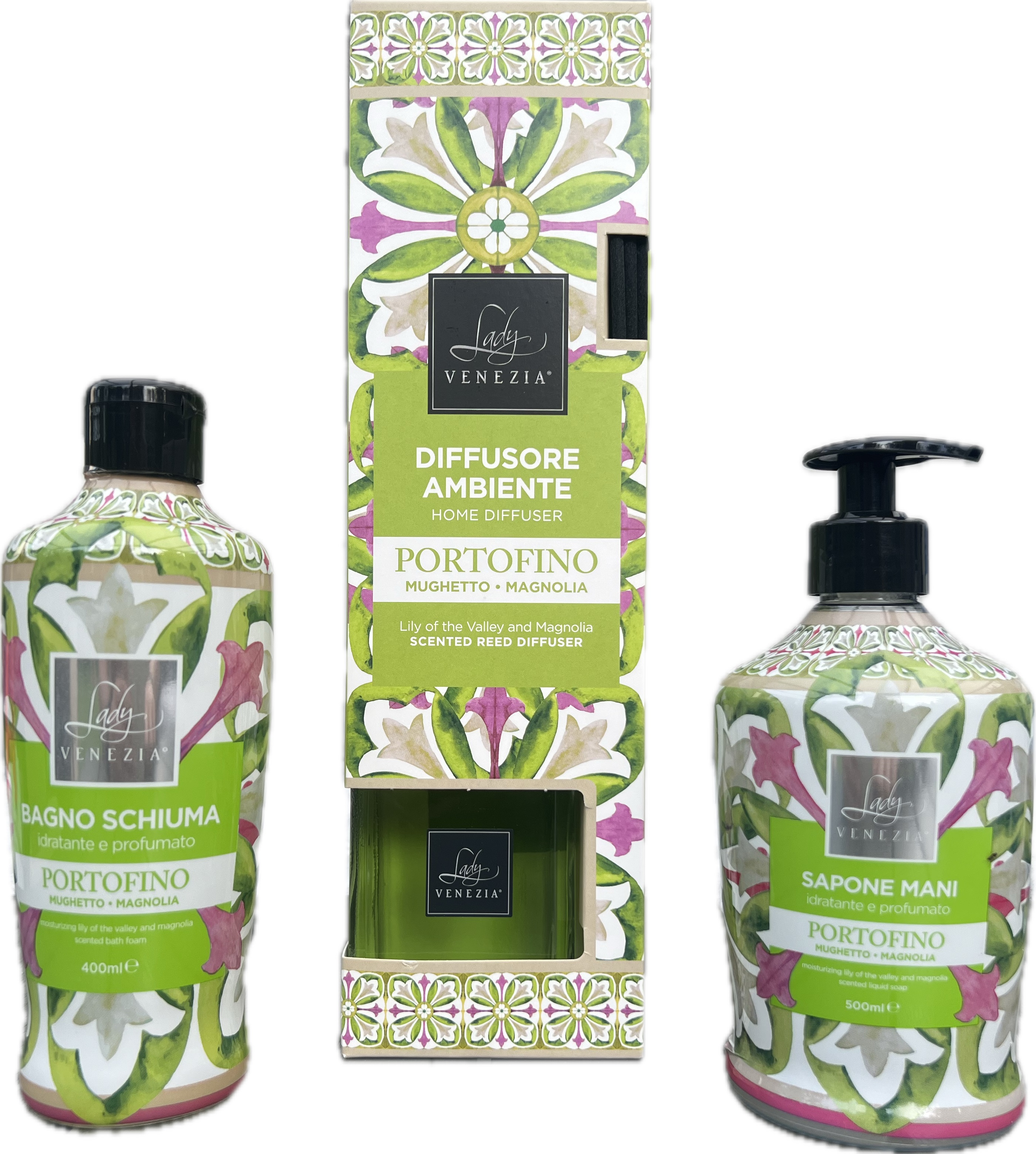 Lady VENEZIA PORTOFINO set (400ml+250ml+500ml)