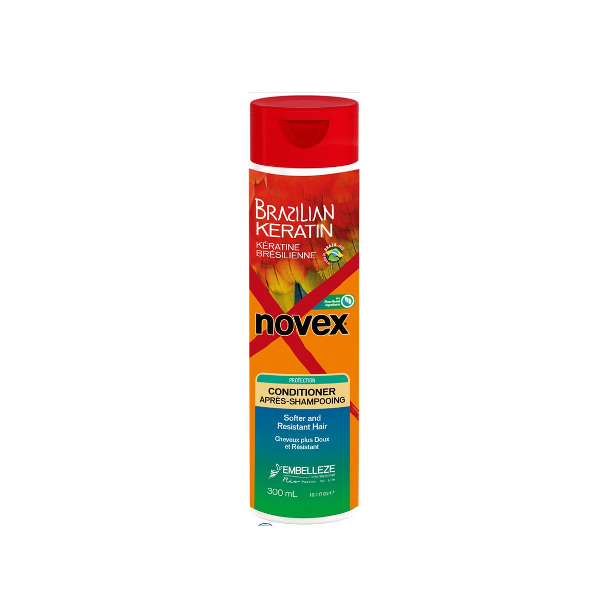 NOVEX kondicionér na vlasy 300ml - BRAZILIAN KERATIN