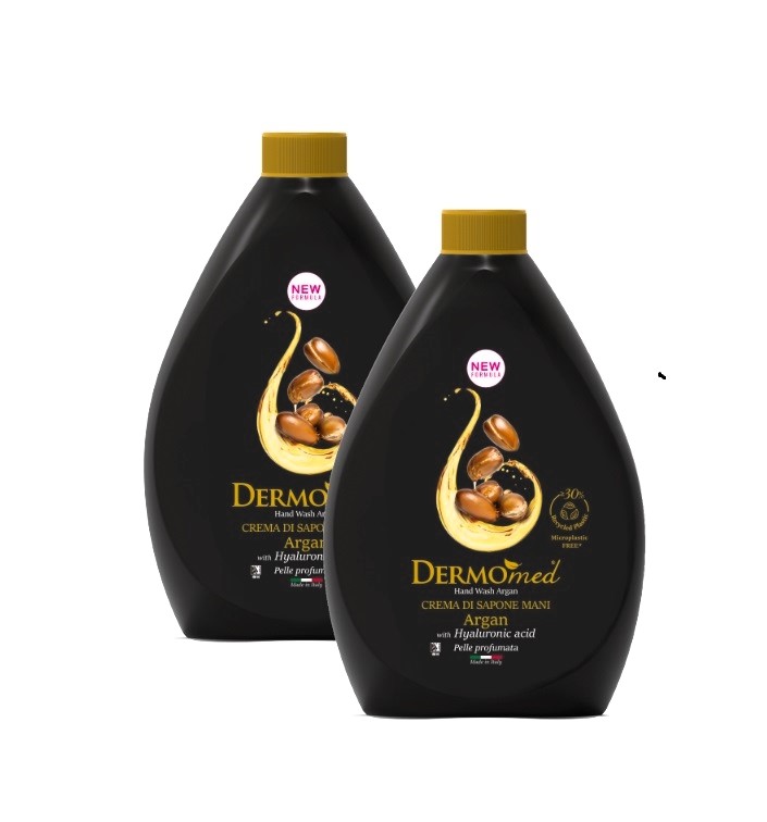 DERMOMED ARGAN tekuté mydlo - 2x náhradná náplň 1000ml