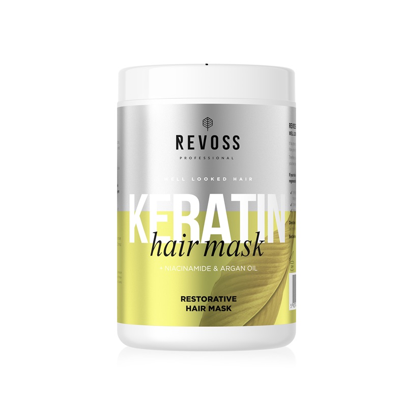 REVOSS vlasová maska - KERATIN 900ml