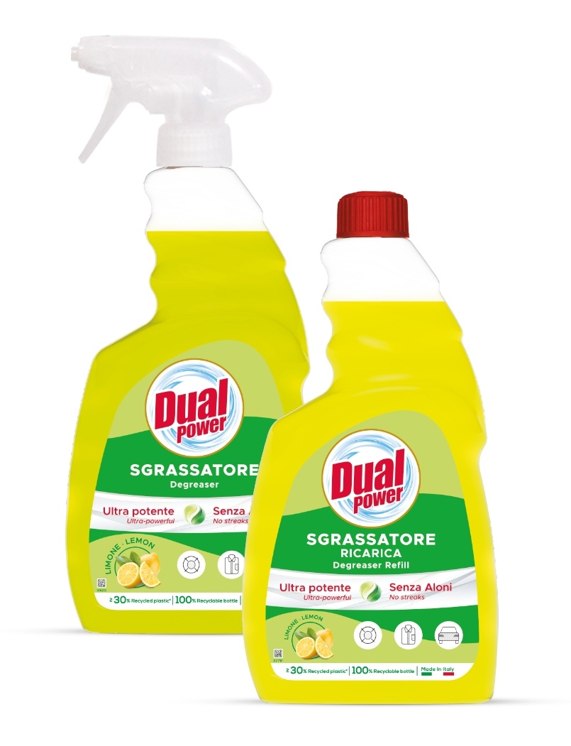 DUAL POWER odmasťovač LIMONE 750 ml + náhrada LIMONE 750 ml