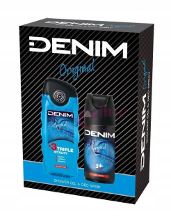 DENIM ORIGINAL SET (deo 150ml+sprchový gél 250ml)