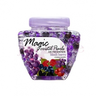 MAGIA CRISTAL PEARLS BLACK BERRY gélový osviežovač 250g